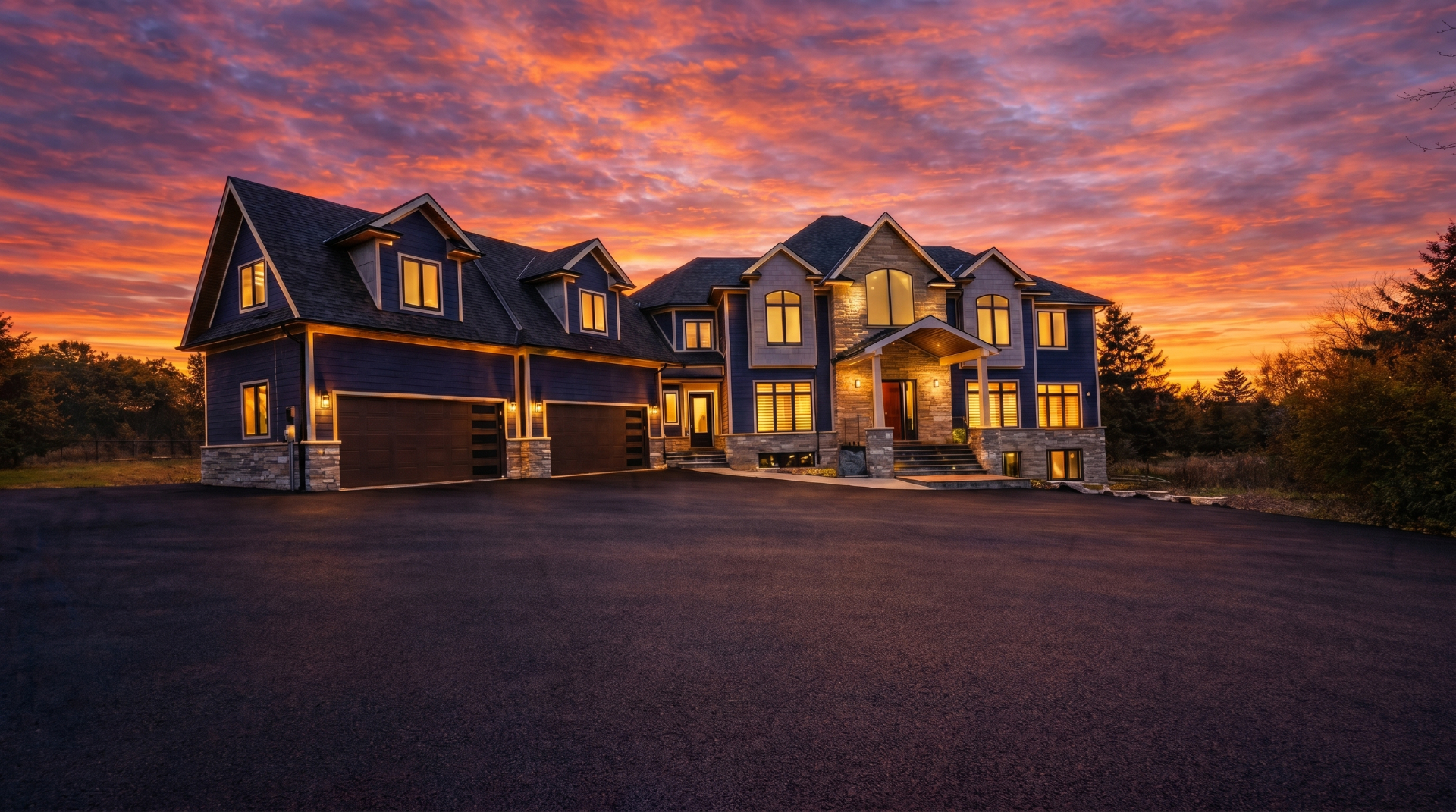 Custom home built by Maple in Caledon — interior and exterior detailing, photo 1