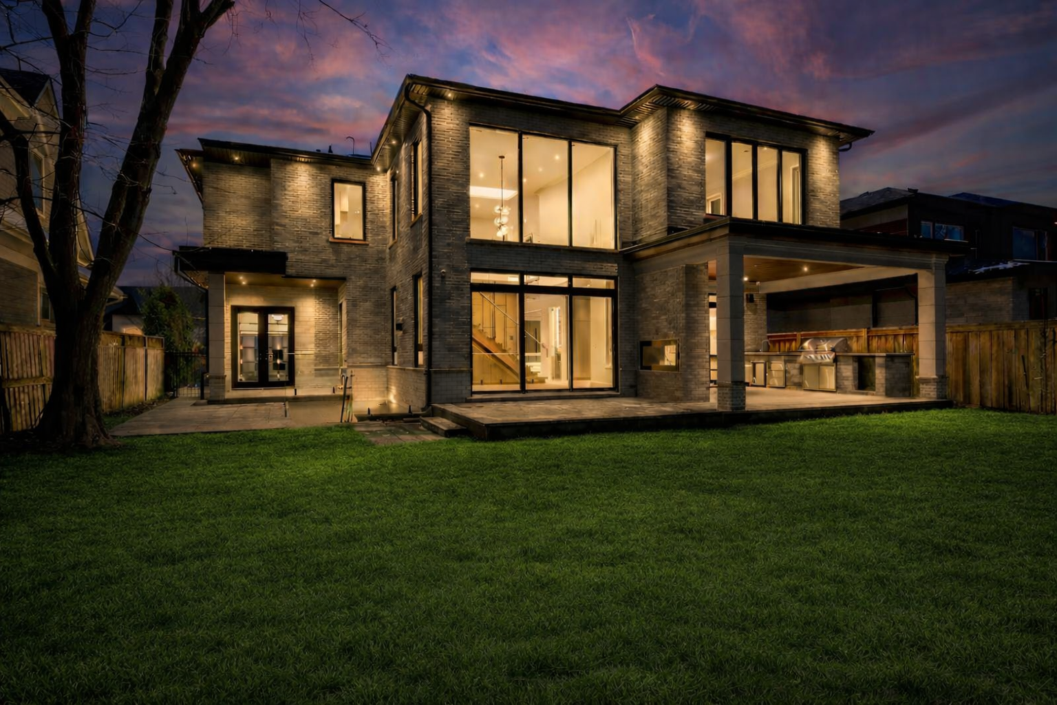 Custom home built by Maple in Oakville — interior and exterior detailing, photo 1