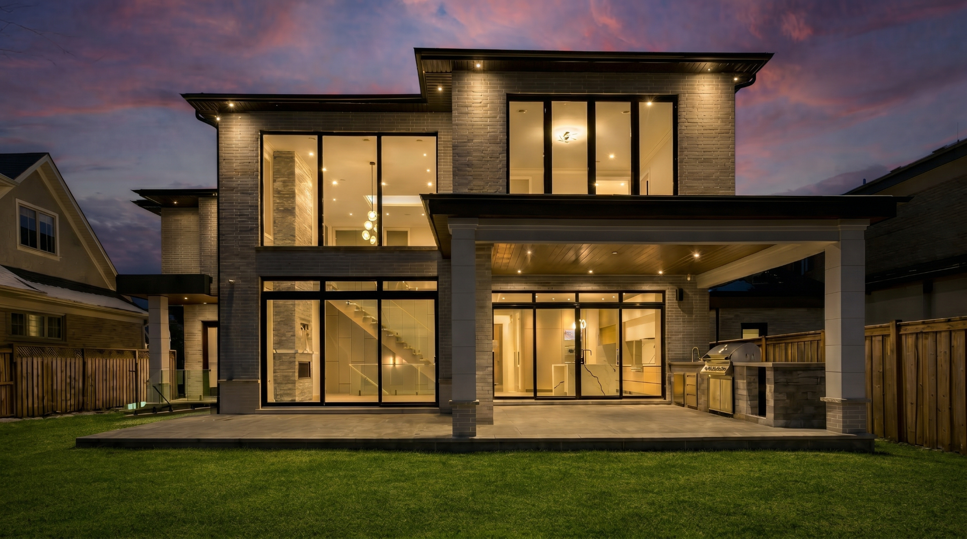 Custom home built by Maple in Oakville — interior and exterior detailing, photo 3